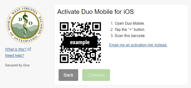 duo qr code scan example