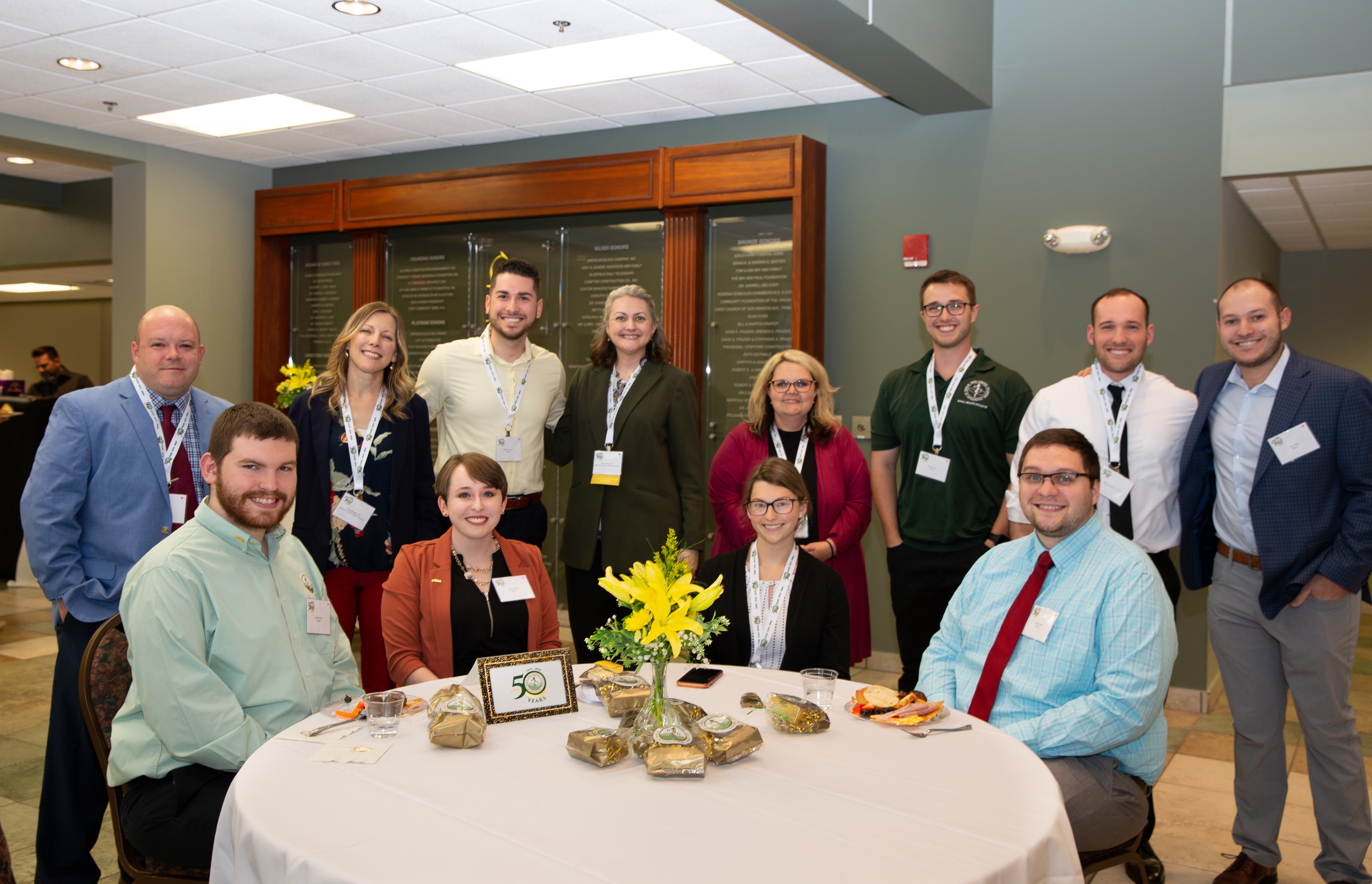 Students posed at SWC SE regional event