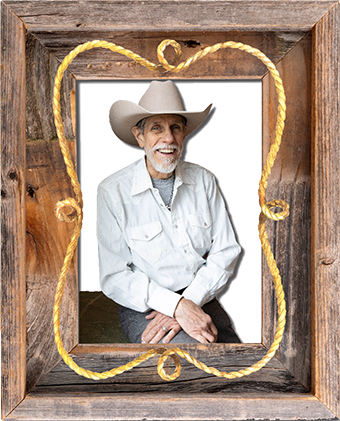 Portrait of Bob Foster D.O. wearing cowboy hat