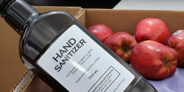 WVSOM staff members provide care packages for truckers