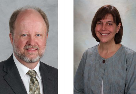 Left photo: Mark Waddell, D.O. Right photo: Deborah Schmidt, D.O.