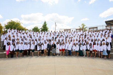 WVSOM Class of 2029 group photo