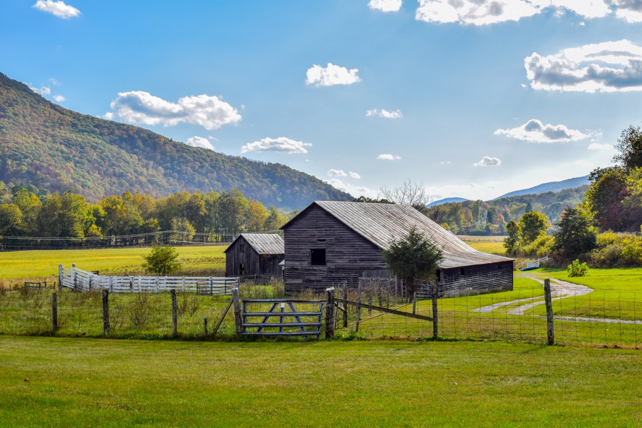 Old Barn in West Virginia Hills