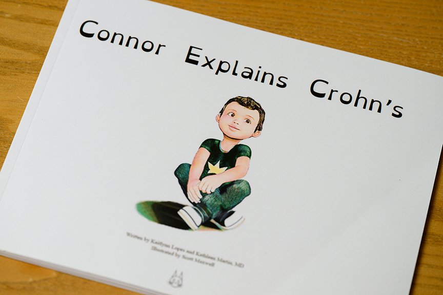Book cover of "Connor Explains Crohn’s"