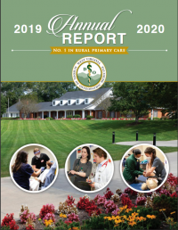 2019 - 2020 Annual Report front cover WVSOM