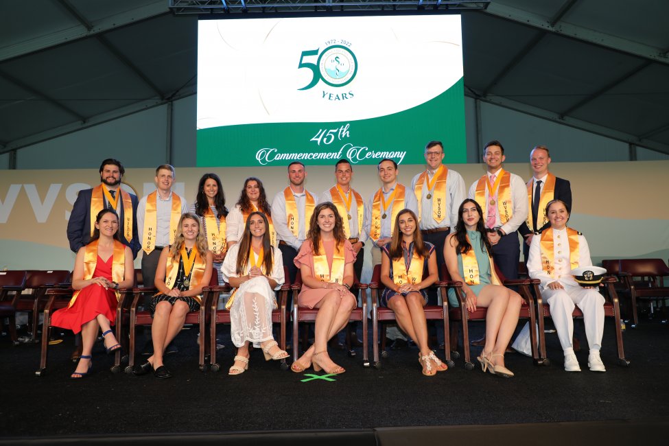 West Virginia School of Osteopathic Medicine (WVSOM) students in the Class of 2022 were recognized for their achievements in medical school during a Graduation Awards Ceremony on May 27. 